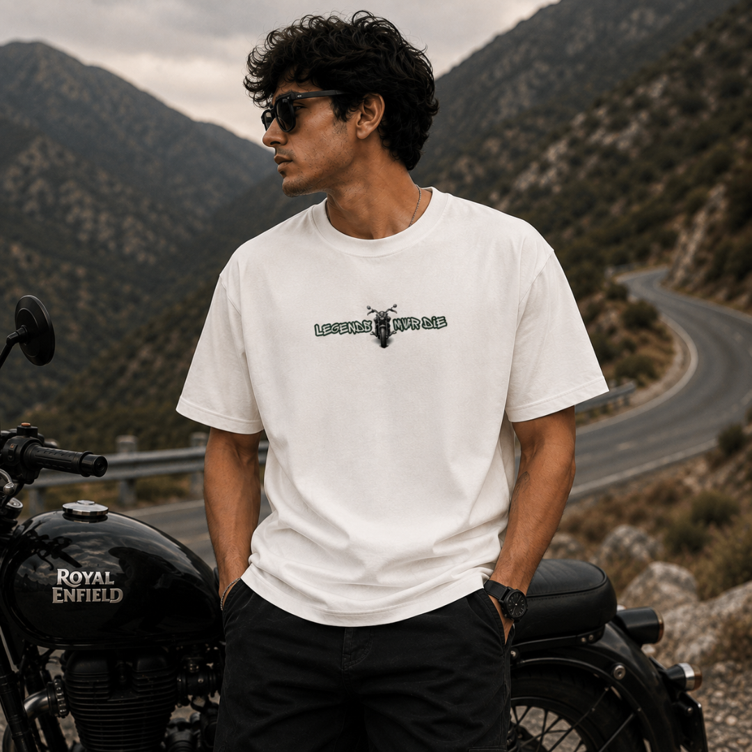 Legends Never Die Regular Riding T-shirt
