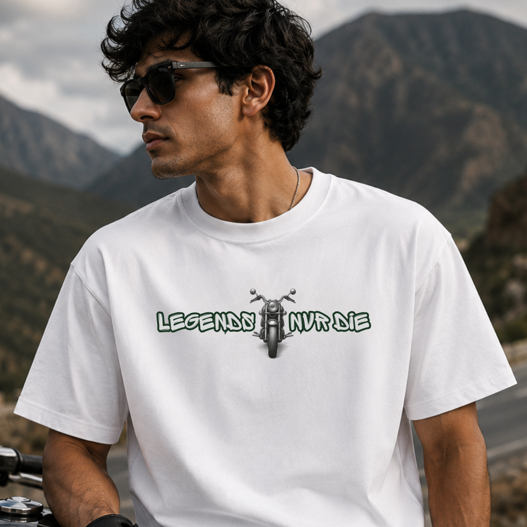 Legends Never Die Regular Riding T-shirt