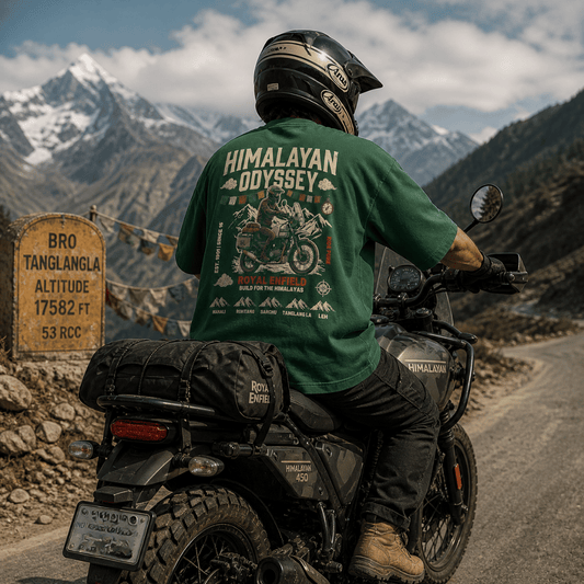 Royal Enfield Himalayan Odyssey Oversized T-Shirt