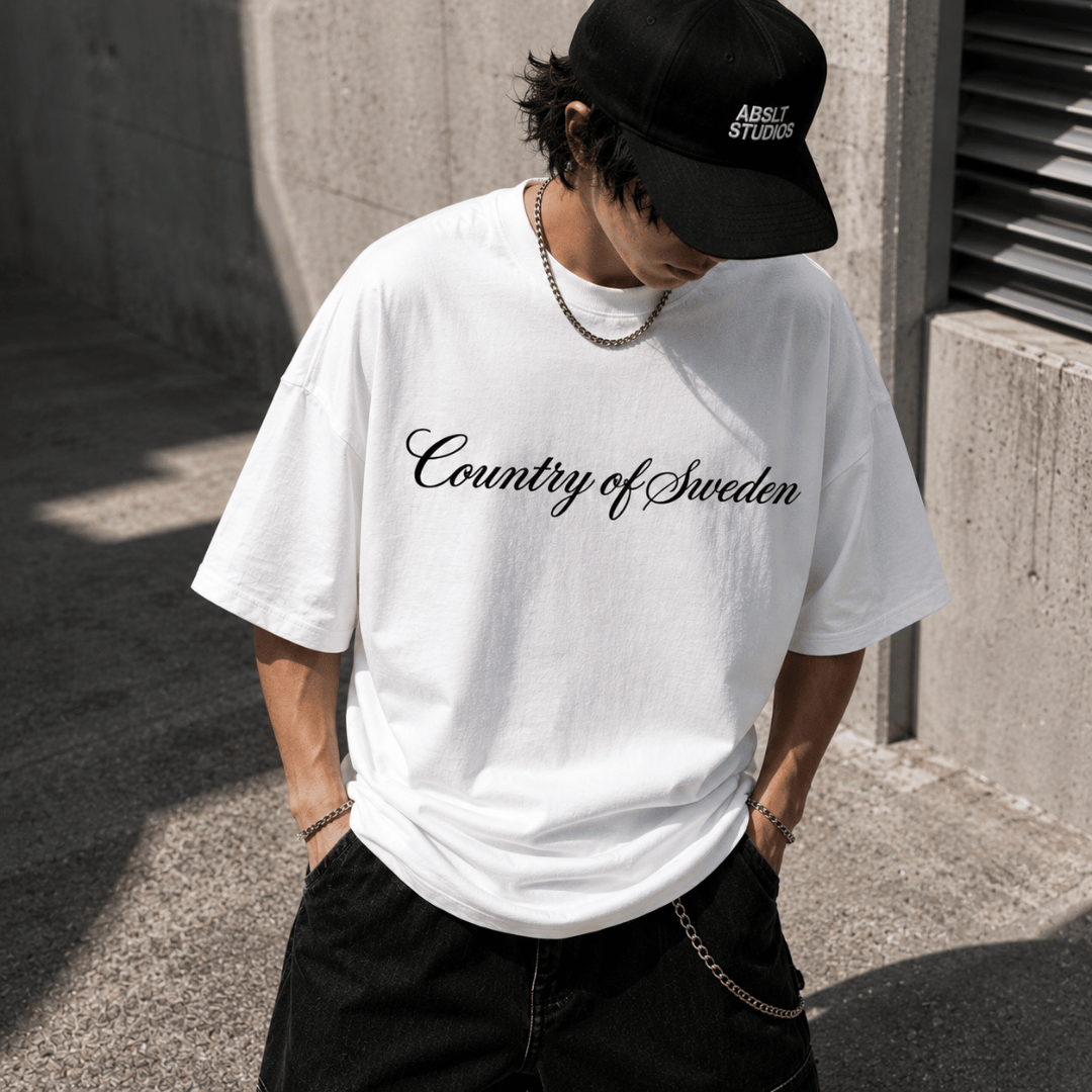 Oversized Graphic Tee for Men – Street Culture Back Print T-Shirt