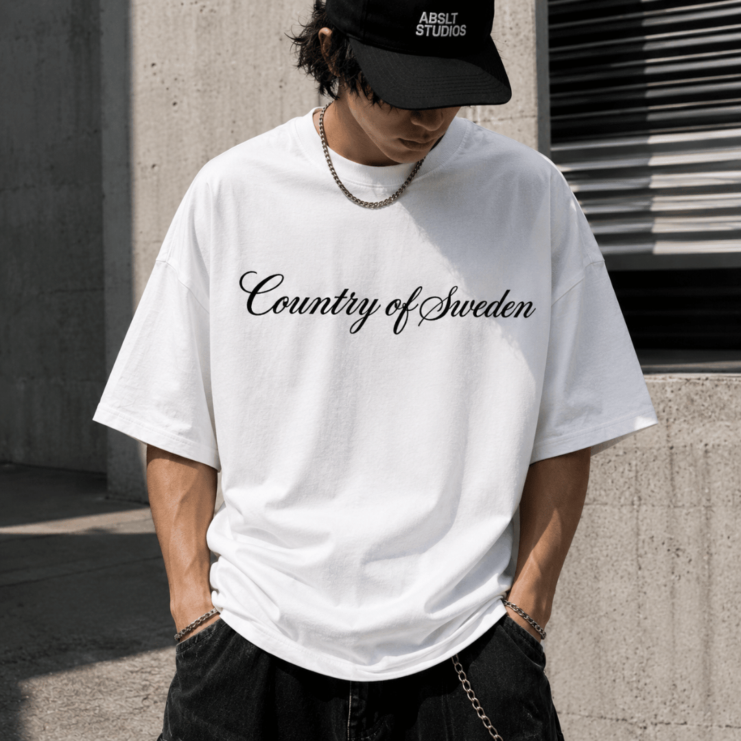 Oversized Graphic Tee for Men – Street Culture Back Print T-Shirt