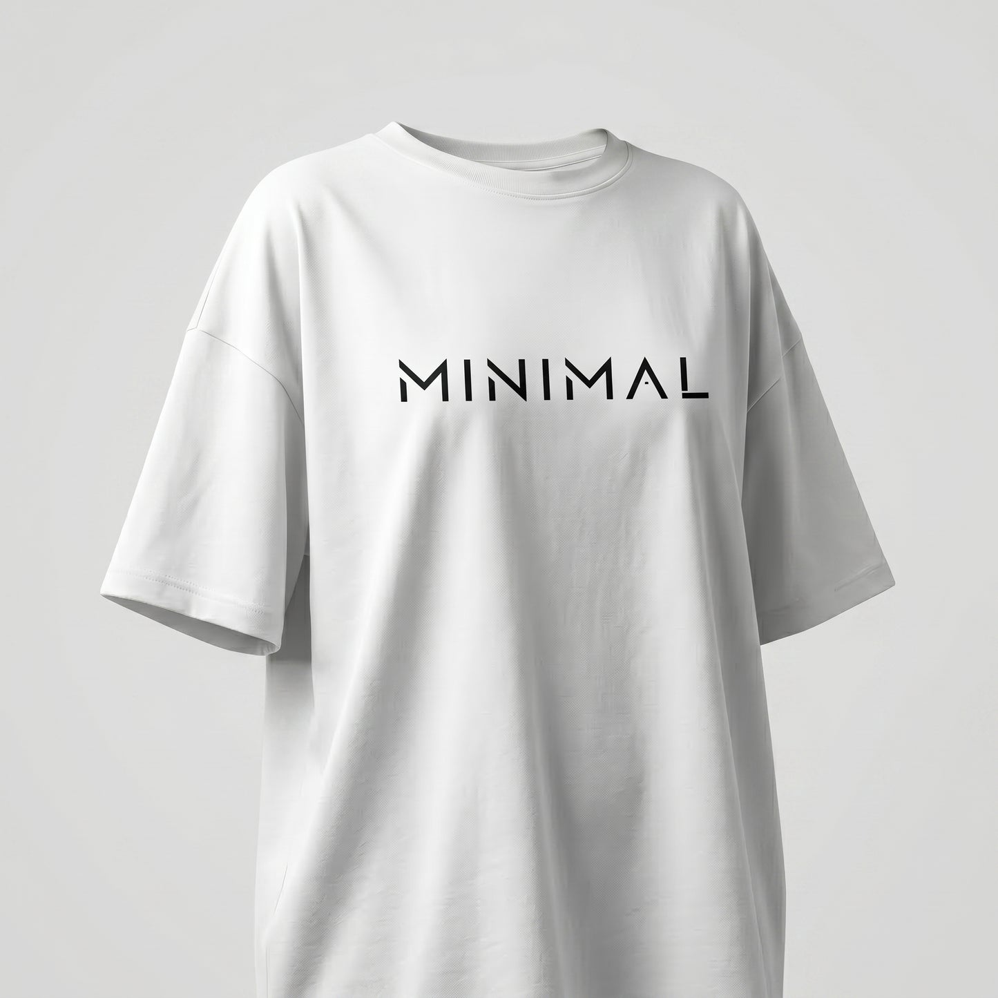 Minimal Oversized Graphic Tee for Women