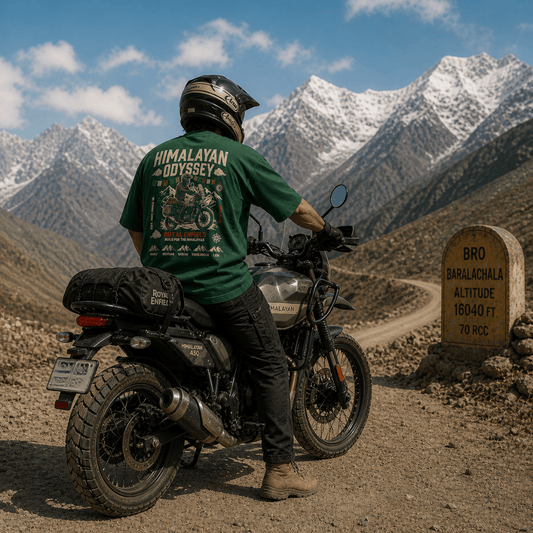 Royal Enfield Himalayan Odyssey Oversized T-Shirt