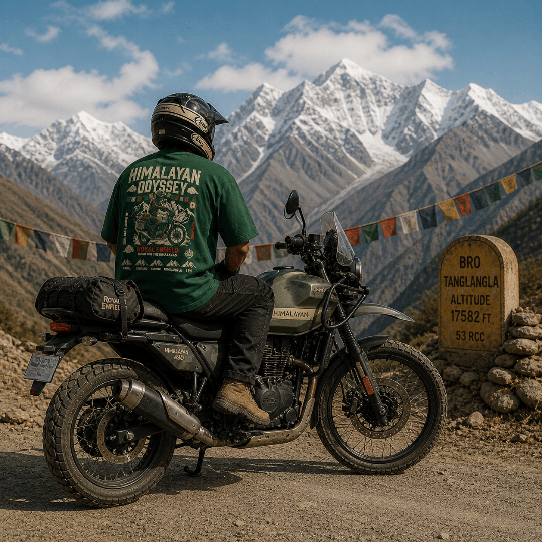 Royal Enfield Himalayan Odyssey Oversized T-Shirt