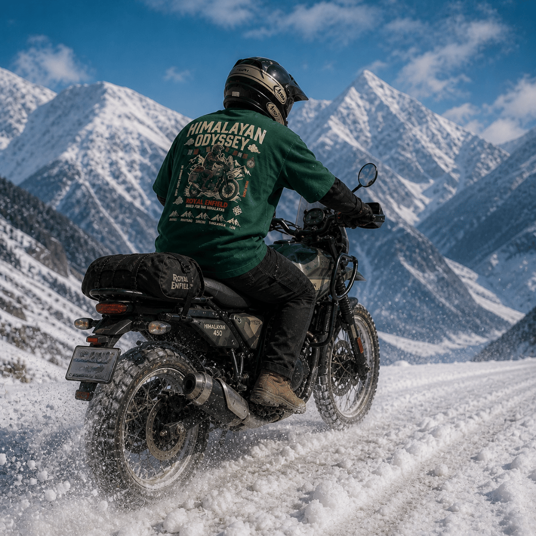 Royal Enfield Himalayan Odyssey Oversized T-Shirt