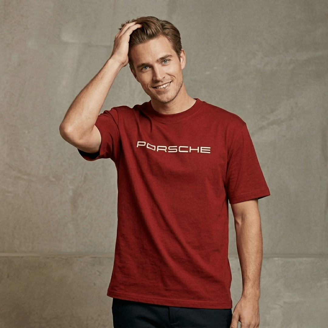 PORSCHE 911 Oversized Graphic Unisex Tee – 240GSM Cotton