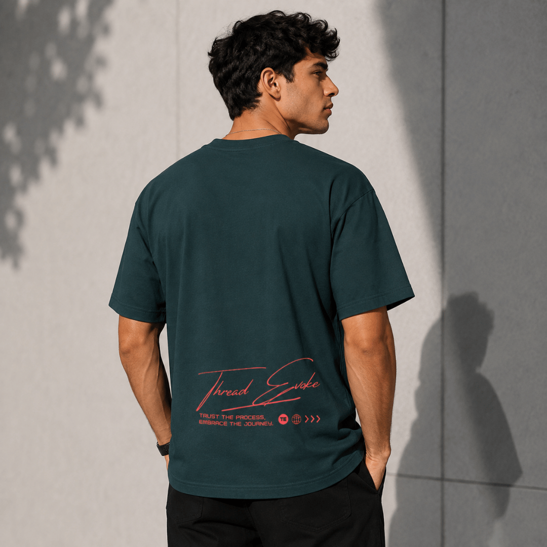 Trust The Process Oversized Tee for Men