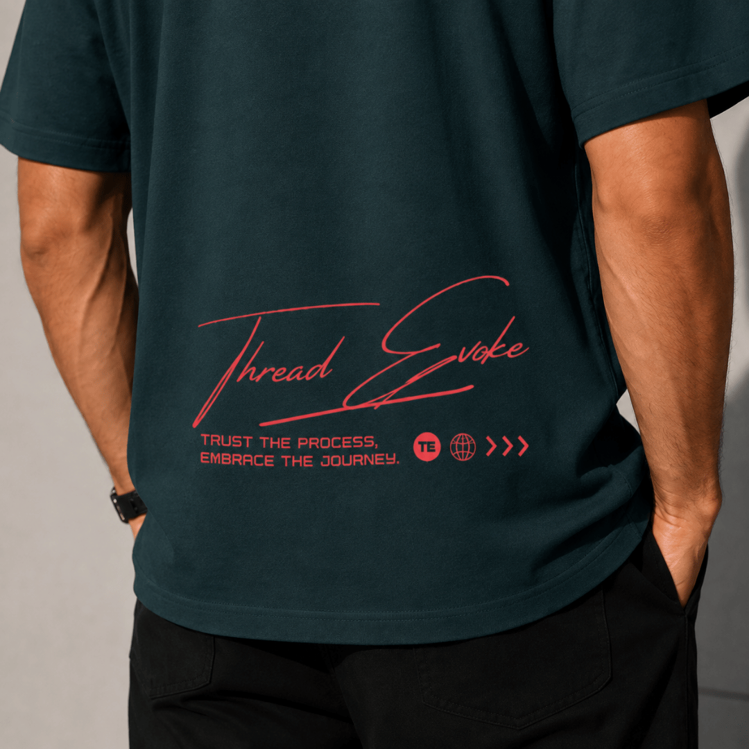 Trust The Process Oversized Tee for Men