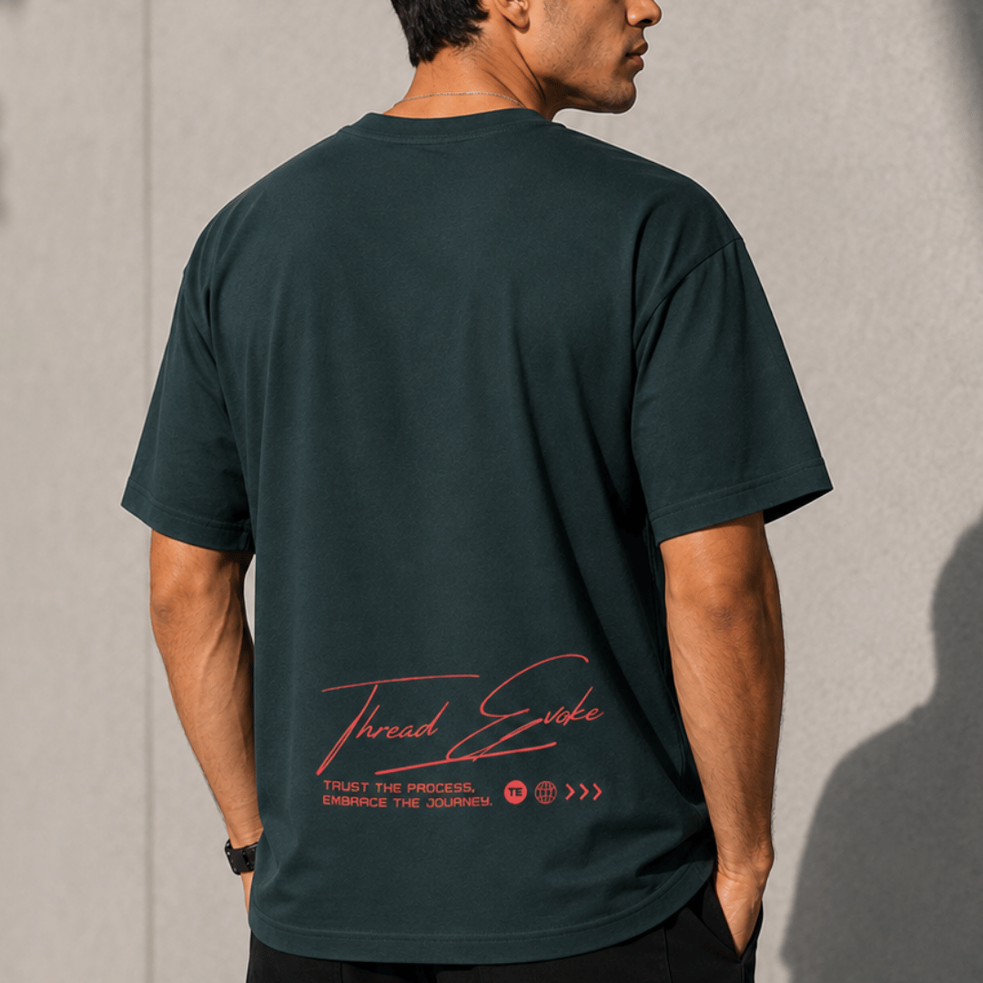 Trust The Process Oversized Tee for Men